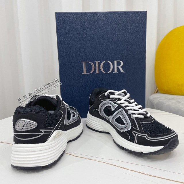 Dior復古波鞋 迪奧B30系列專櫃最新情侶款運動鞋跑鞋 dx2607